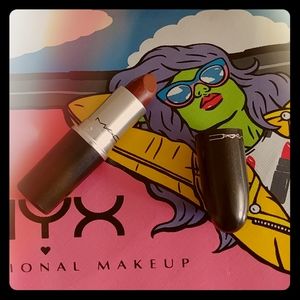 Slightly Swatched MAC Lipstick